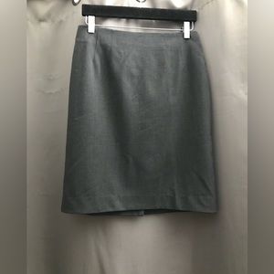 H&M grey a line midi skirt size 8